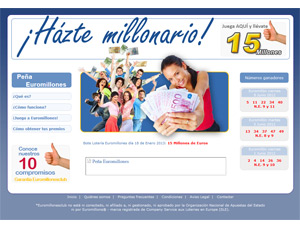 Pe�a de loter�a Euromillones Club