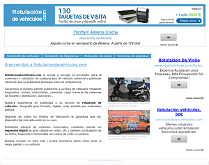 Rotulaci�n veh�culos