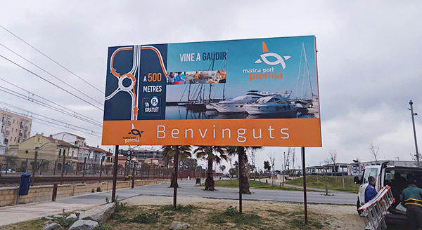 valla personalizada