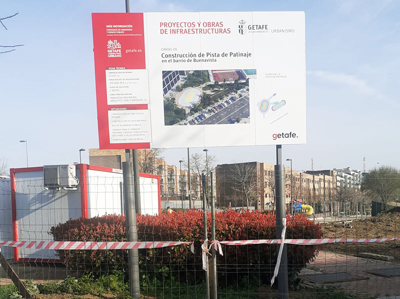 instalación de valla de publicidad en Getafe, Madrid