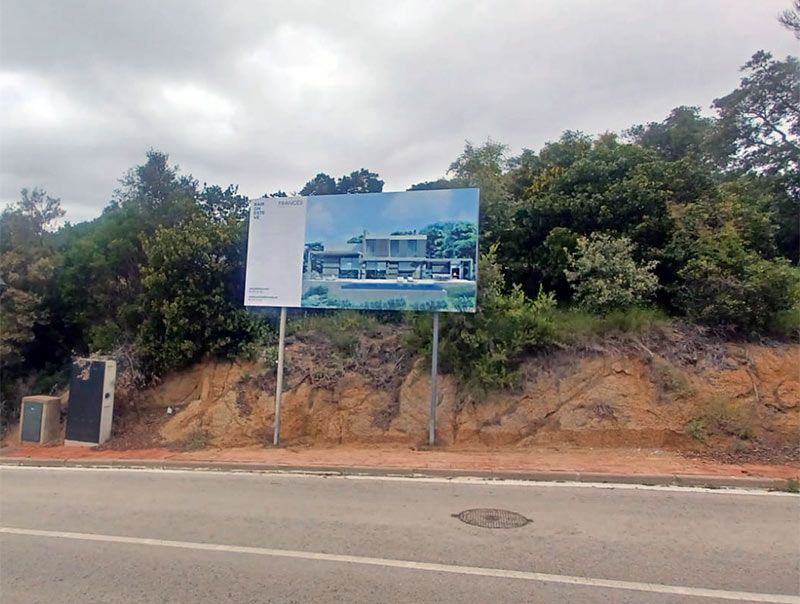 vallas publicitarias en zona Maresme