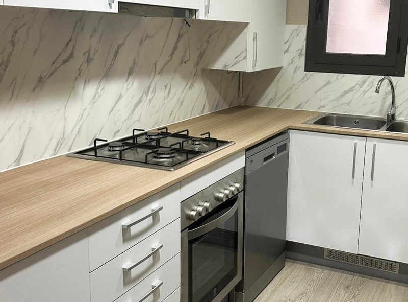 vinilo para encimeras de cocina y paredes