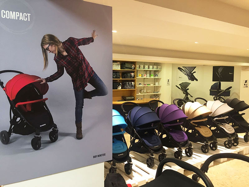 in-store signage Barcelona and Madrid