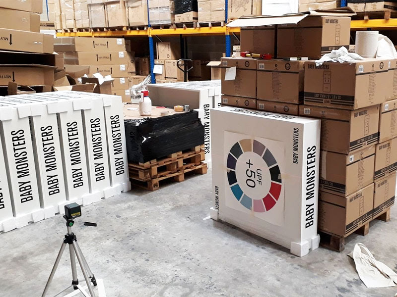 retail fixture signage Barcelona and Madrid