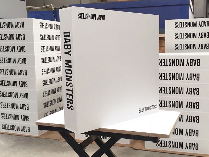 Retail fixture signage in Barcelona