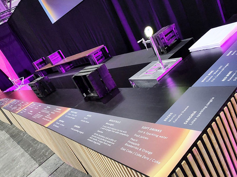 retail signage Barcelona and Madrid