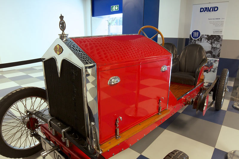 Auto David en evento Barcelona