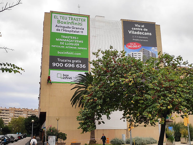 expertos en publicidad exterior mediante trabajos verticales