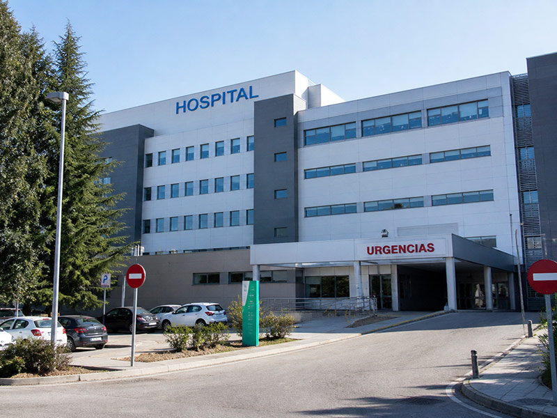 rotulación de hospital en Madrid