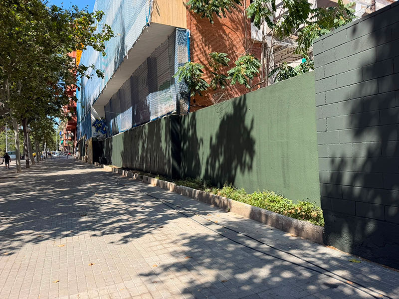 pintura para muros de obra nueva y construcción