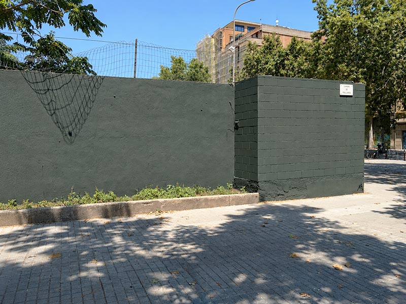 pintura y rotulación de cerramientos de obra