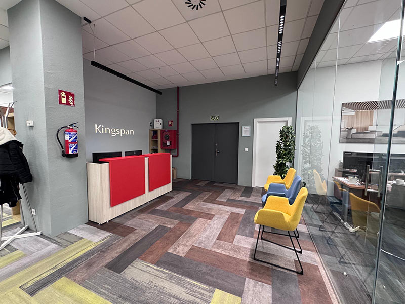 rebranding de oficina corporativa en Madrid
