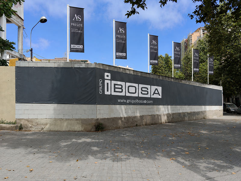 fotomontaje realizado con IA de cómo deberá quedar la rotulación