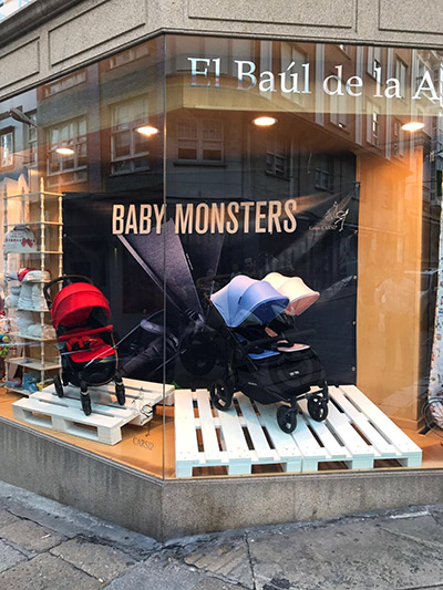 Rotulación de escaparate en tienda